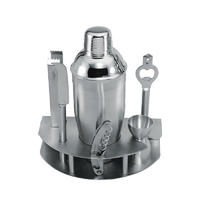 Stainless steel cocktail set 7 piece set with 700ml cocktail shaker